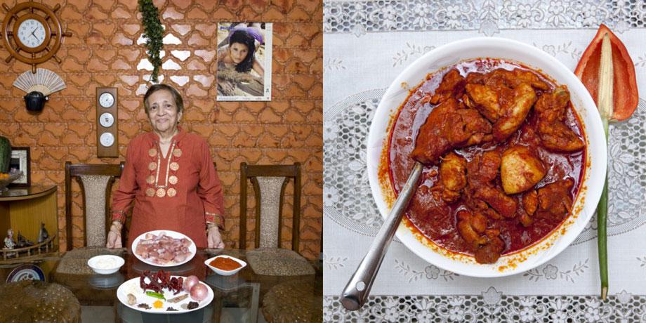 Grace Estibero (82) Mumbai, India Chicken vindaloo – 