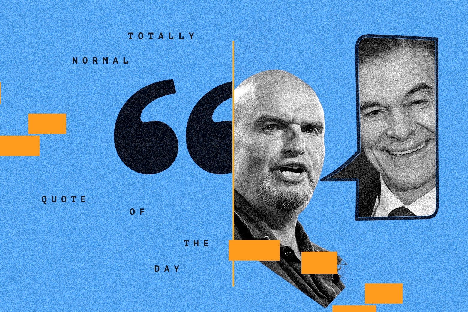 Oh, So Now John Fetterman Likes Dr. Oz?