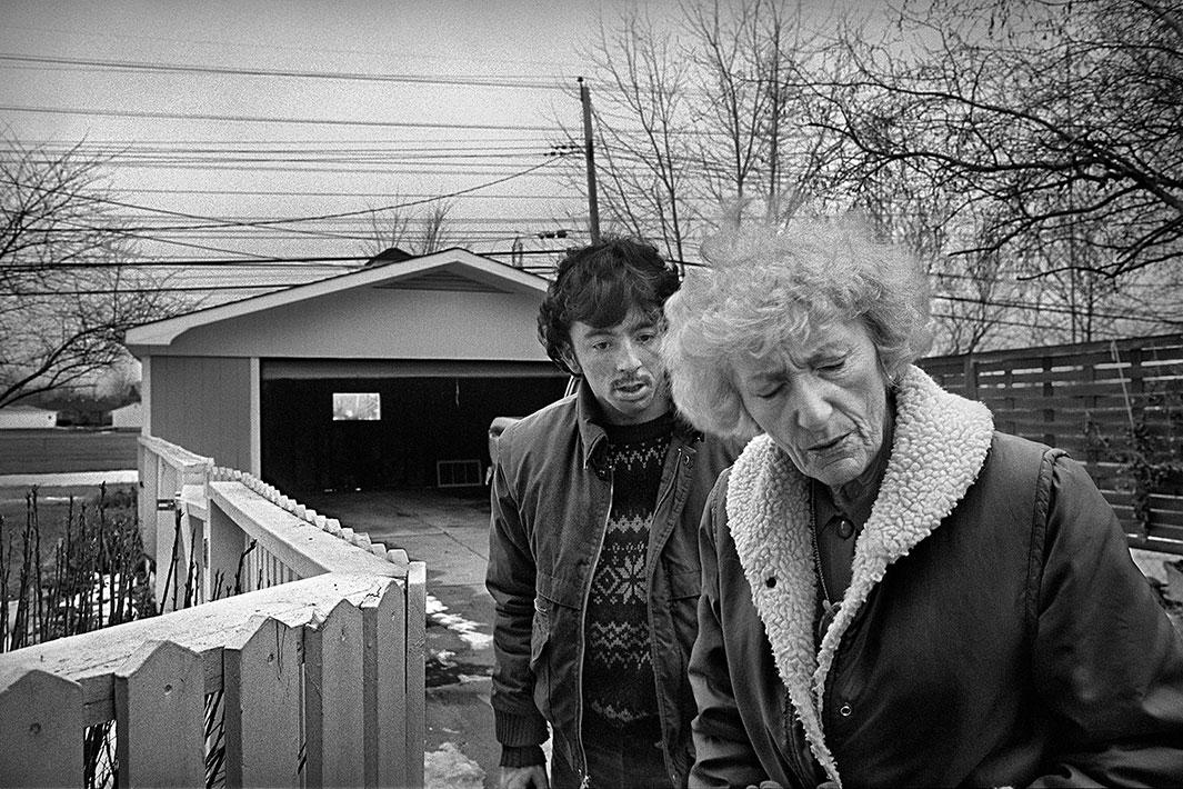 Detroit, 1987, with Bob