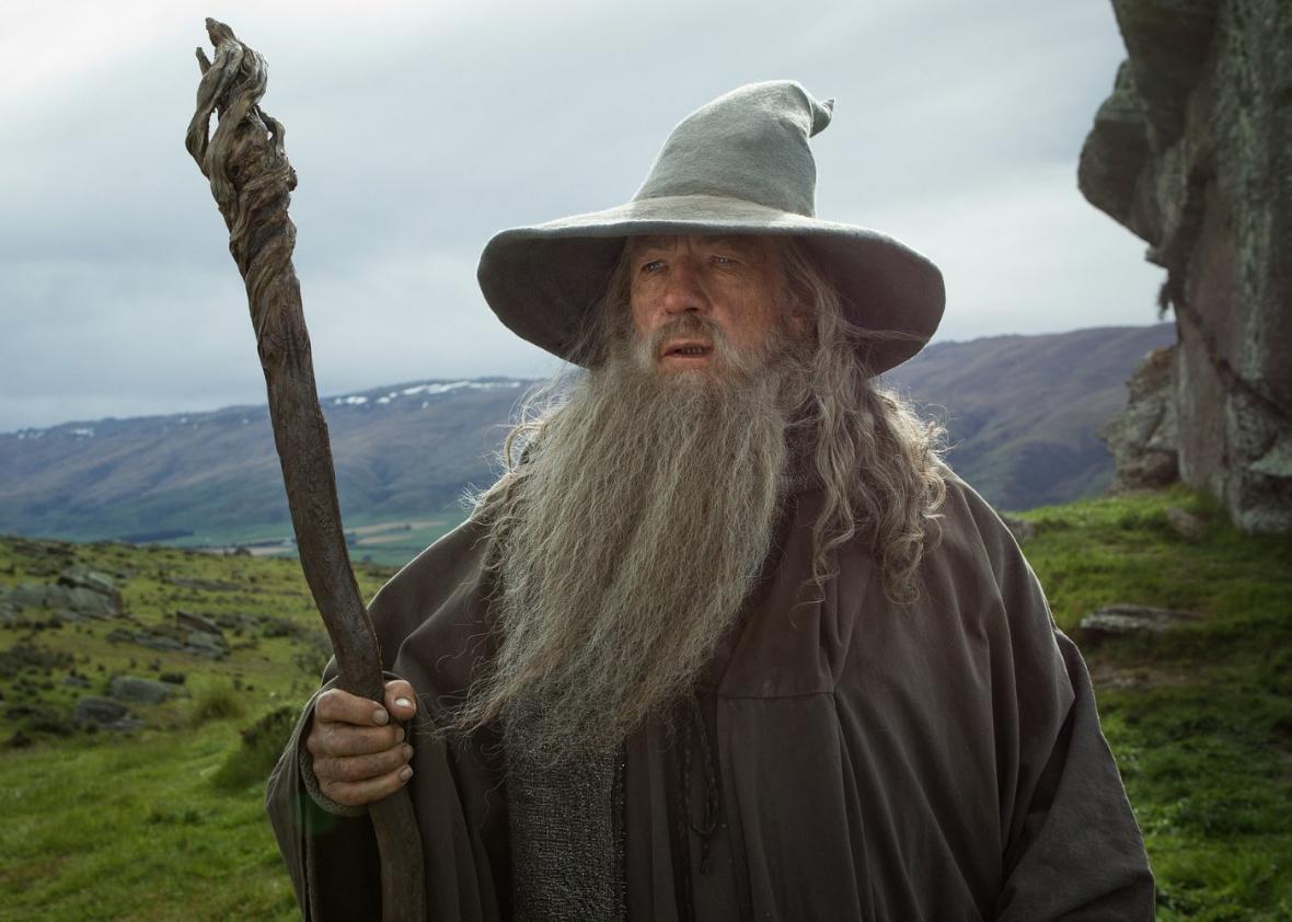 Ian McKellen refused to play Dumbledore because Richard Harris disapproved of him.