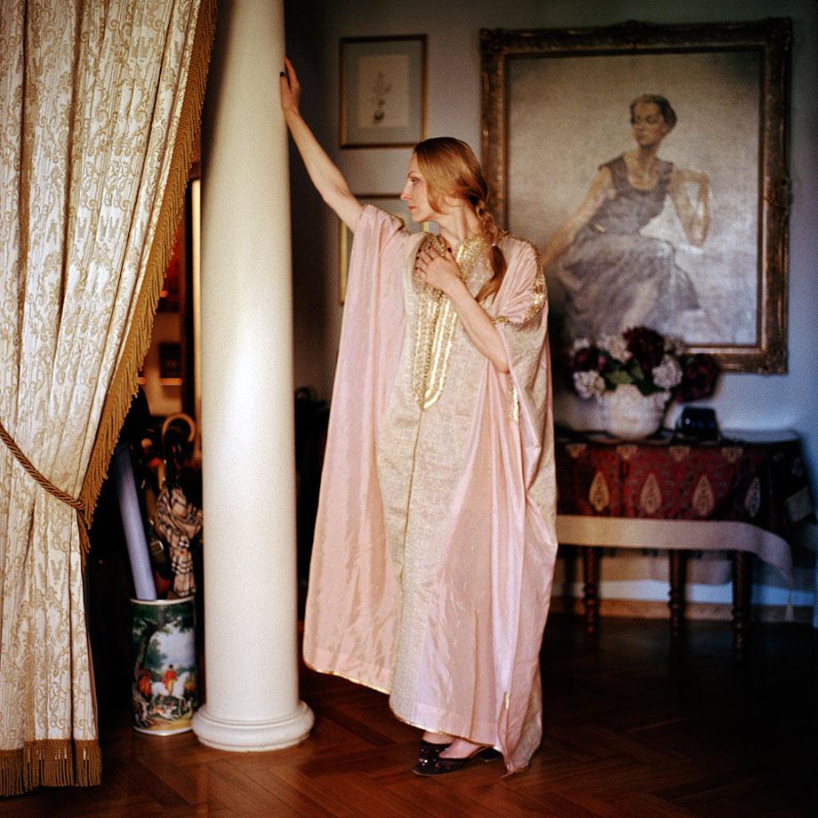 Moscow. Ilse Liepa is a celebrated ballerina of the Bolshoi Ballet. Liepa danced a legendary Carmen and has given definitive performances in roles from the Firebird to Sheherazad. She runs a foundation dedicated to her father, Maris, a star of the Bolshoi during the Soviet era. Photographed at home.