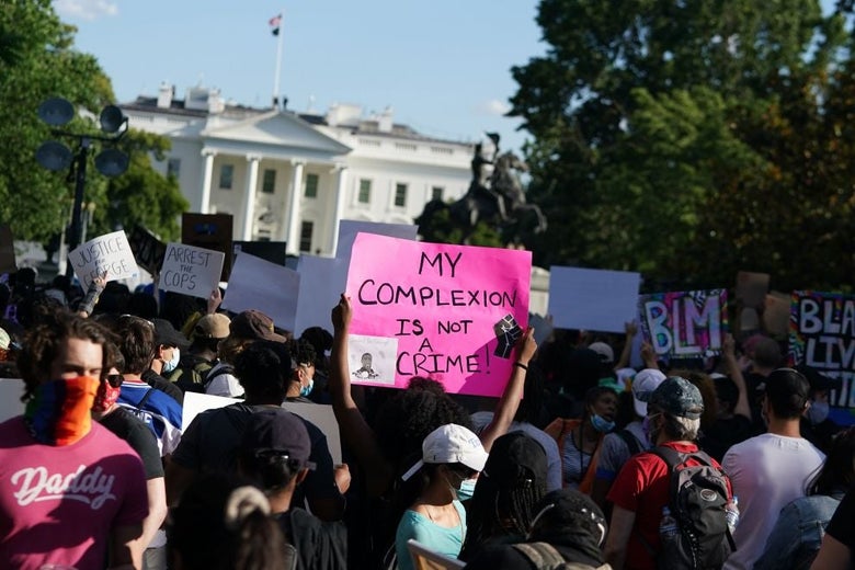 Trump 2020: Nixon 1968, but incomprehensible and illogical.