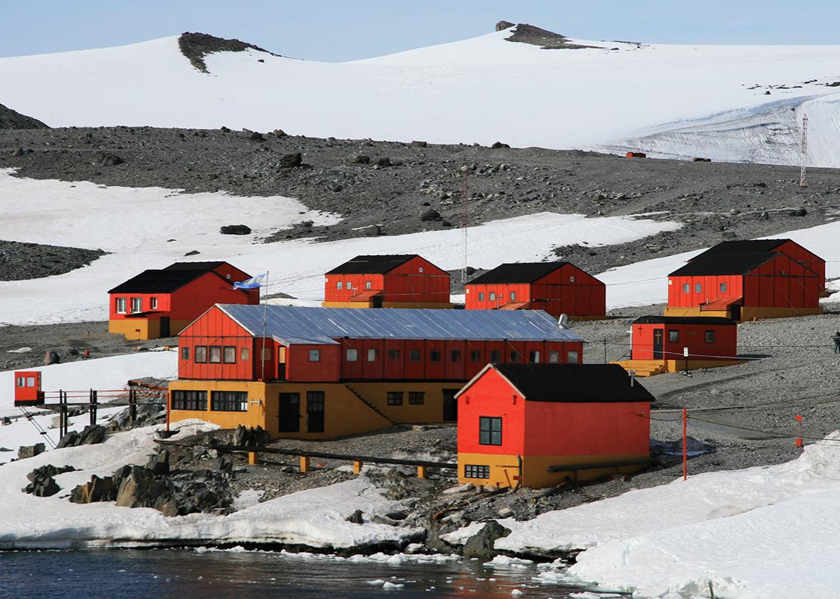 Argentine Antarctic research station. 