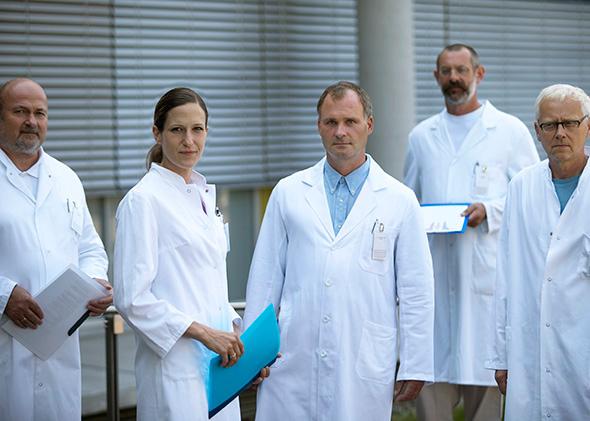 Group of doctors, portrait