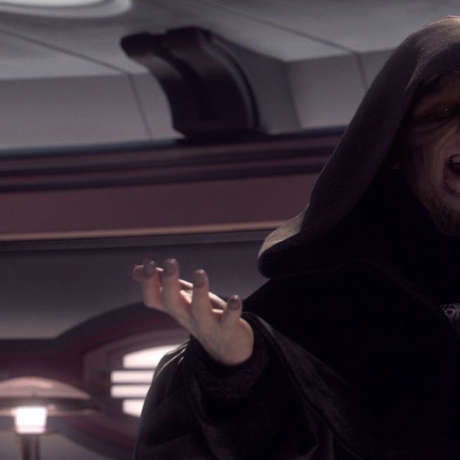 Ian McDiarmid as Emperor Palpatine