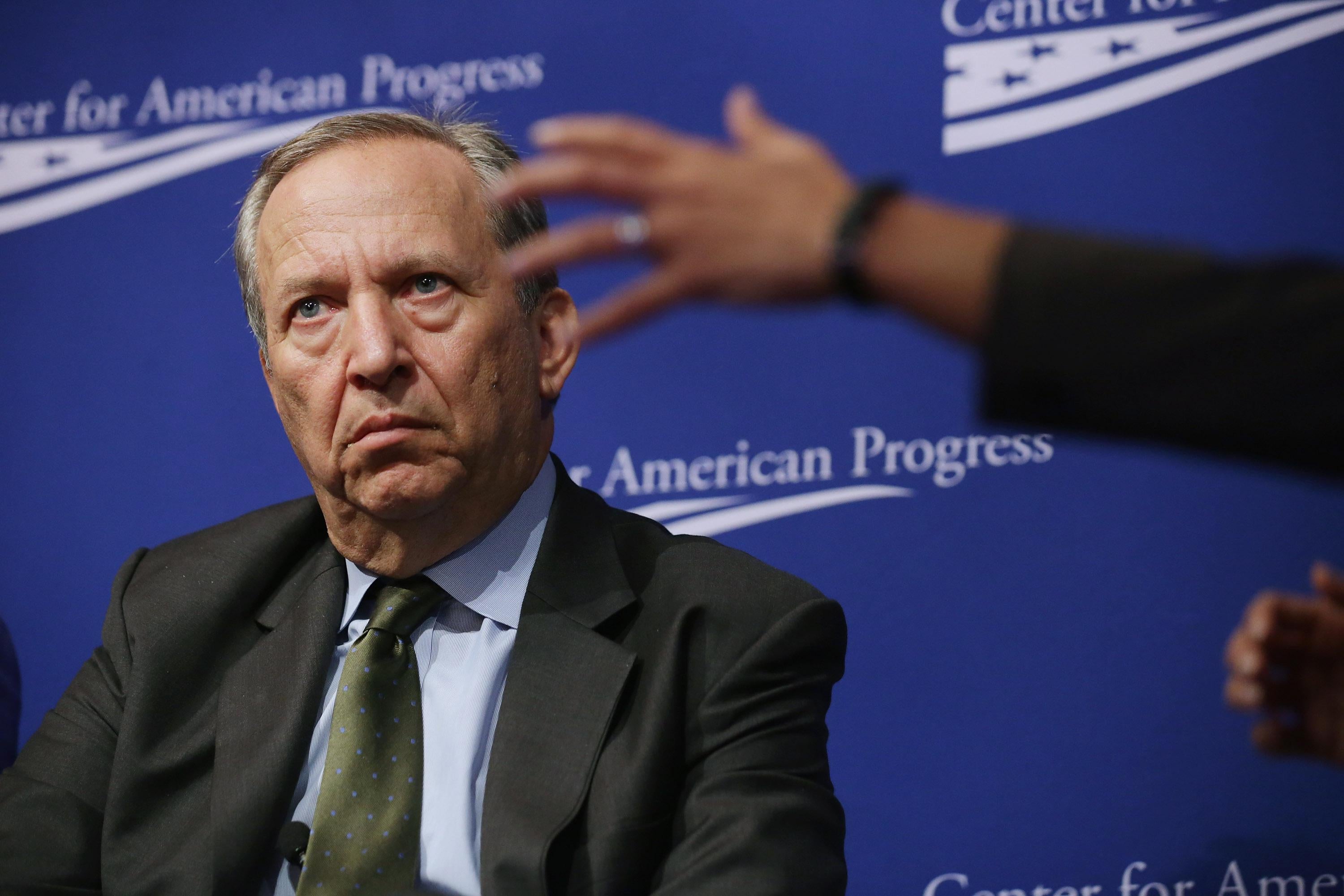 Larry Summers at a Center for American Progress event.