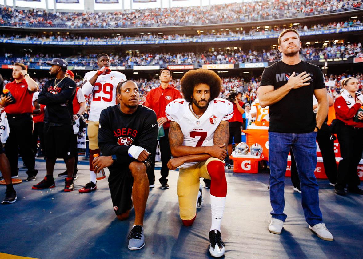 Colin Kaepernick’s protest is working.