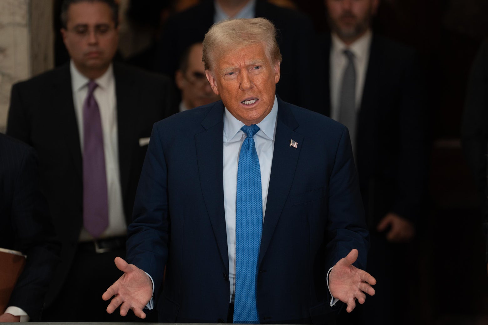 Where Donald Trump stands one year before the 2024 presidential election.