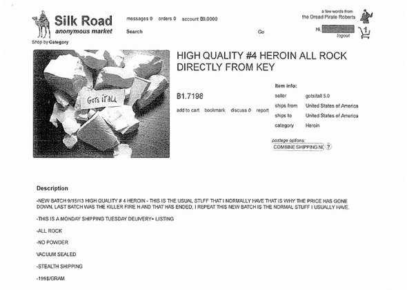 Ross William Ulbricht, Dread Pirate Roberts: What the big ...