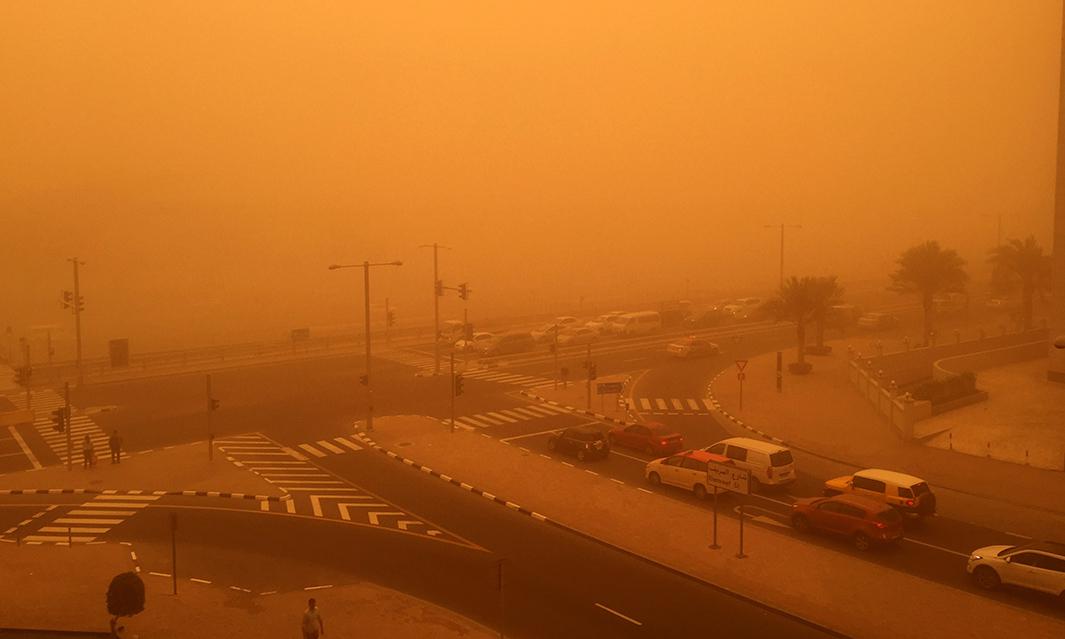 Dubai Sandstorm, April 2015