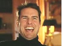 Watching the leaked Tom Cruise Scientology video.