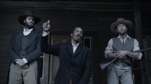 Nate Parker as Nat Turner.
