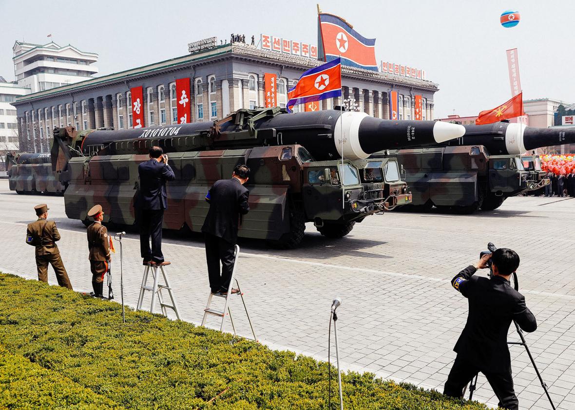 North Korea Missile Parade