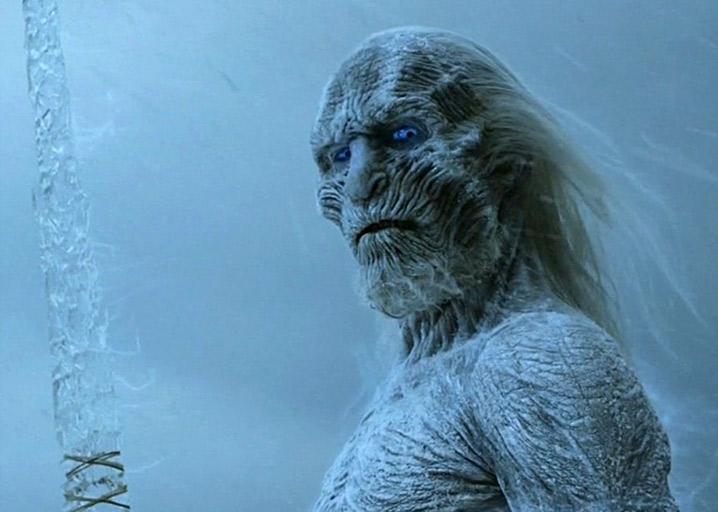 White Walker in Game of Thrones.  