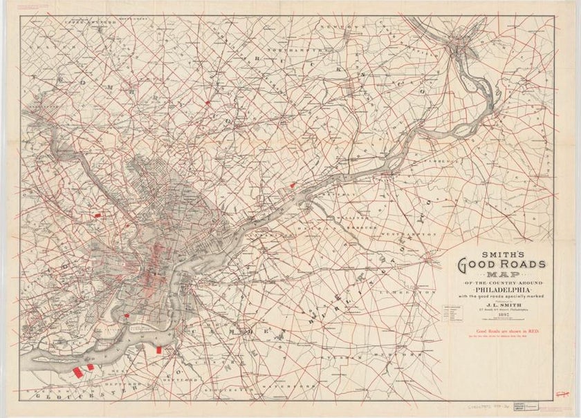 Philadelphia history: Map shows 