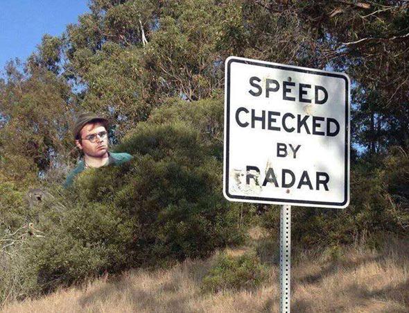 Radar trap
