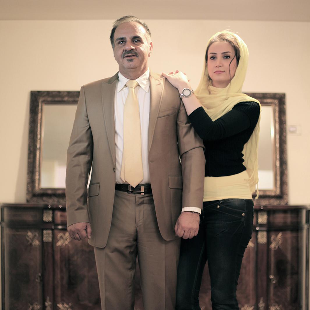 Nafise Motlaq Photographs Fathers And Daughters In Iran