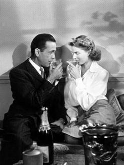Rick (Humphrey Bogart) and Ilsa (Ingrid Bergman) in Casablanca.
