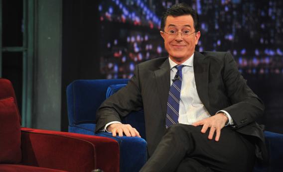 Stephen Colbert uses secret super PAC funds to donate to a campaign finance reform group.