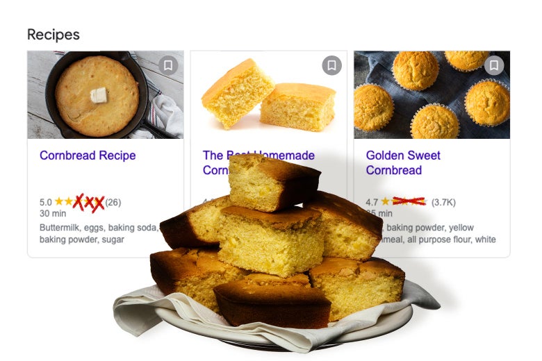 Why Google’s recipe results are meaningless.