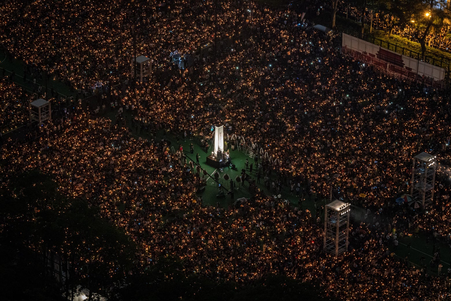 Hong Kong Bans Annual Tiananmen Vigil, Threatens Arrest for Attendees