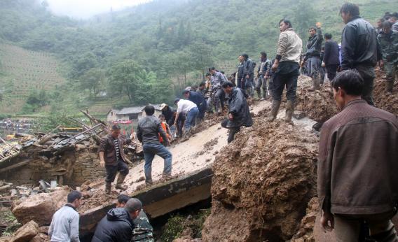 Landslide deaths: The death toll from rain landslides and earthquake