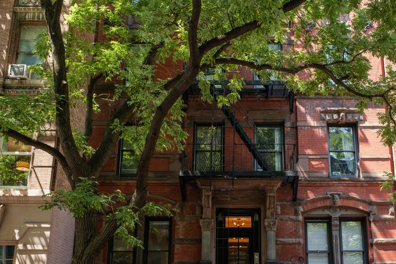 A brownstone in the West Village