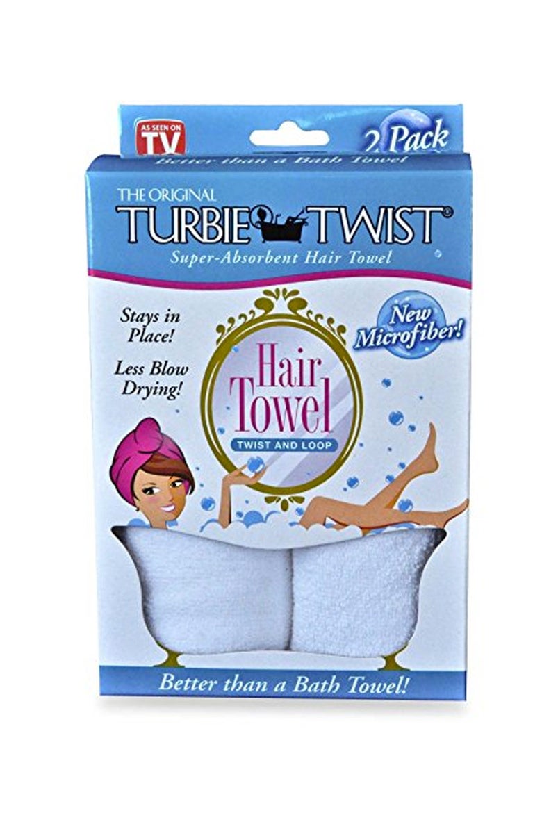 Turbie Twist Microfiber Towel.