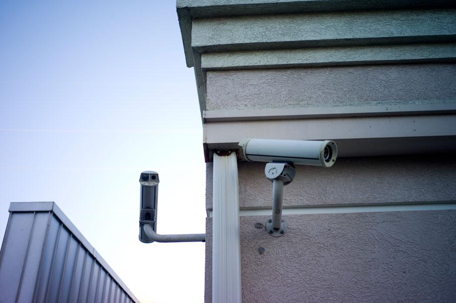 Security cameras monitor the parking lot. According to Shannon Brewer-Anderson, the clinic’s director, “We have eight cameras to cover the entire perimeter against the ‘anti's’ because you never know what they are going to do when [the staff] are there and when they are not there. 