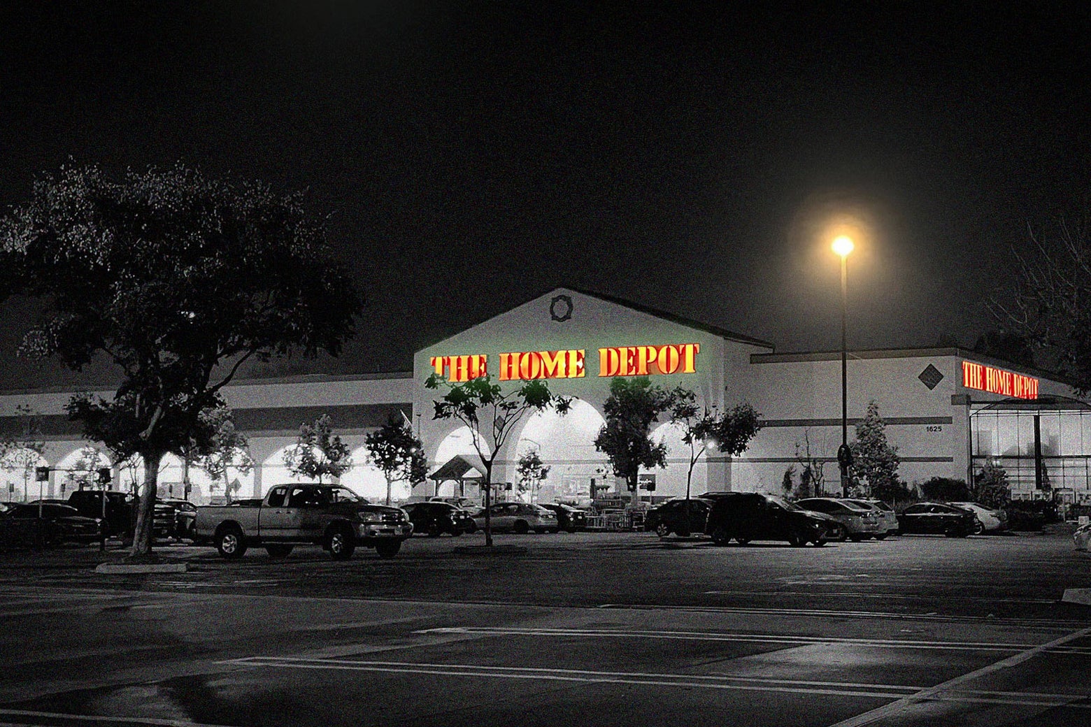 I Spent 12 Hours in the Parking Lot Where Donald Trump’s Darkest Work Is Unfolding. They’re Hoping You Don’t Notice.