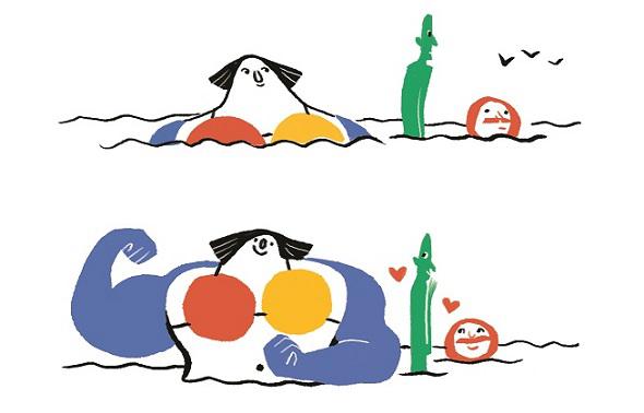 Google Doodle Winter snowman GIF: Eleanor Davis' rejected ...