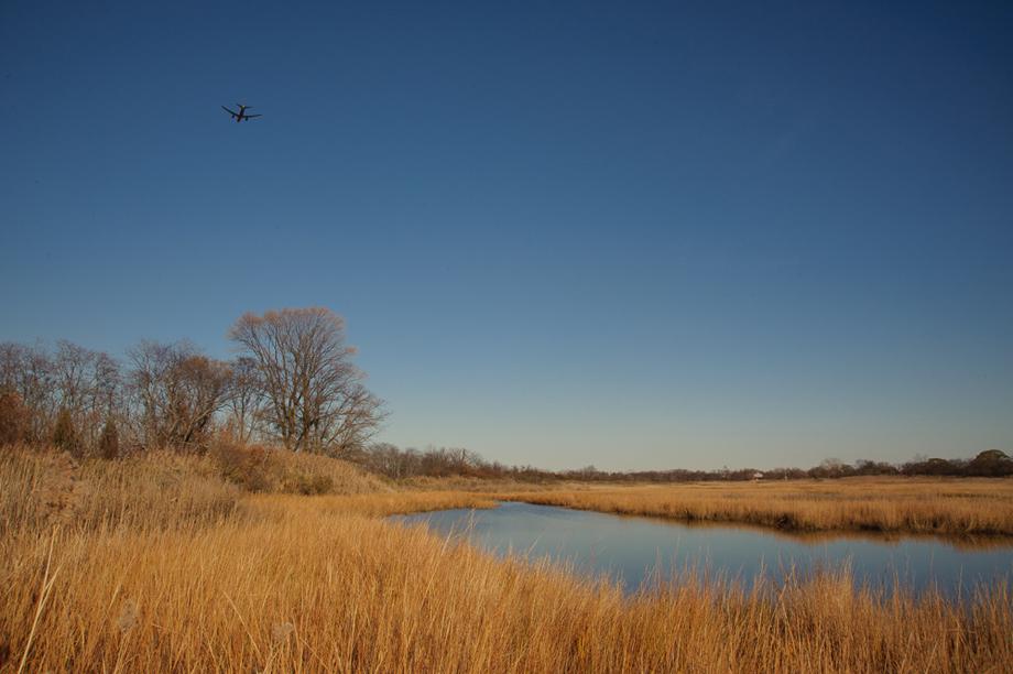 Liminal spaces: Photographs of areas where city meets nature.