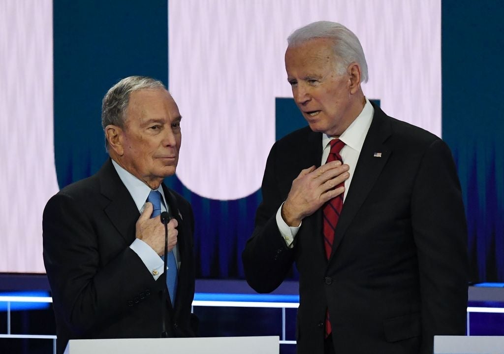 Biden-Bloomberg Donors Ask Themselves, Well, What Now?