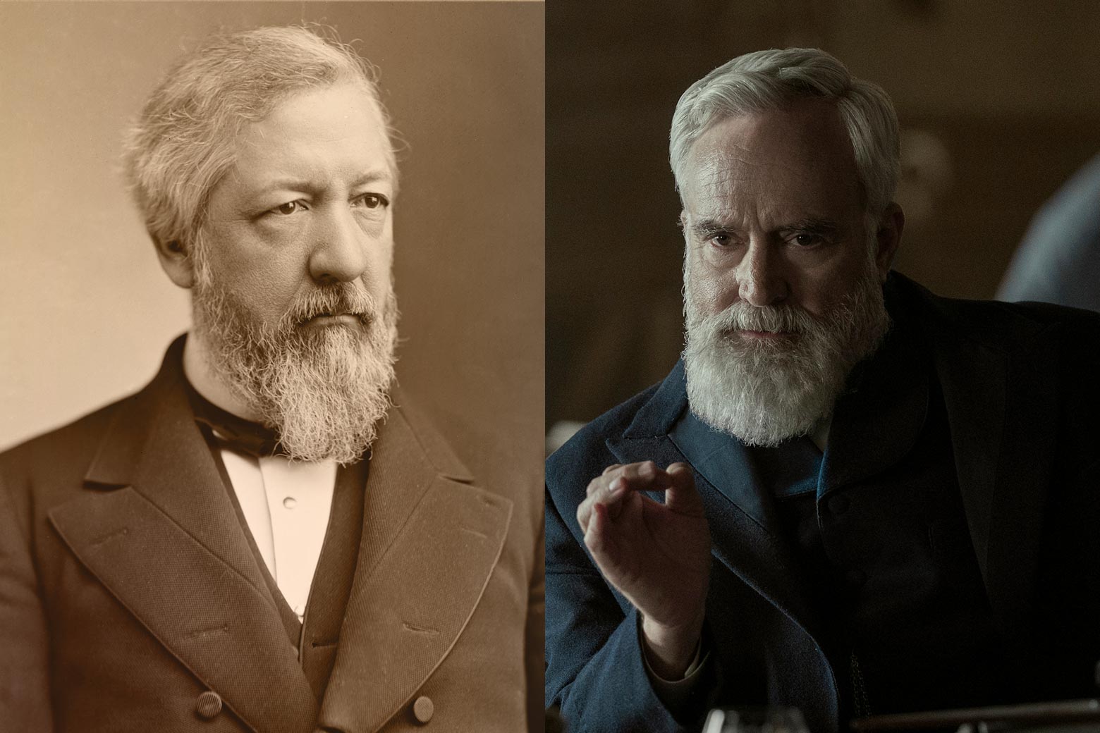 James Blaine ve Bradley Whitford.