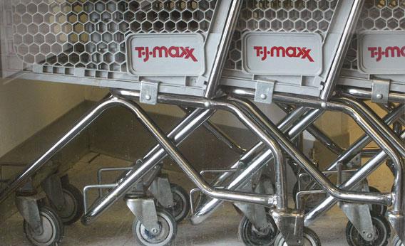 Hard times for consumers means good times for T.J. Maxx and other companies