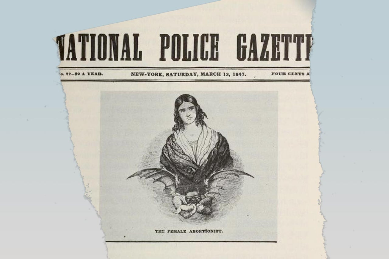 Abortion history 19th century men’s sporting press and AMA made it a