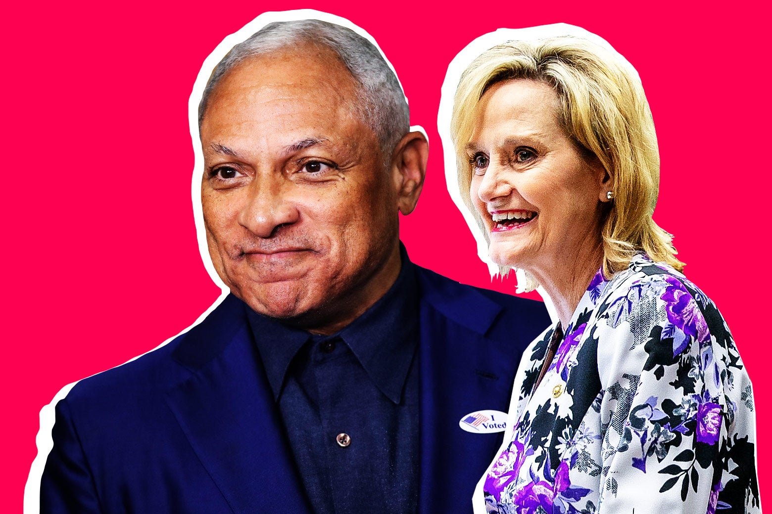 Mike Espy and Cindy Hyde-Smith