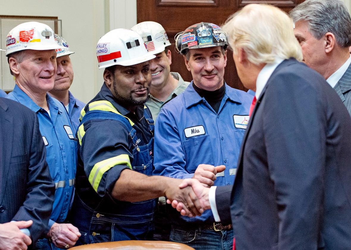 Coal miners & Trump