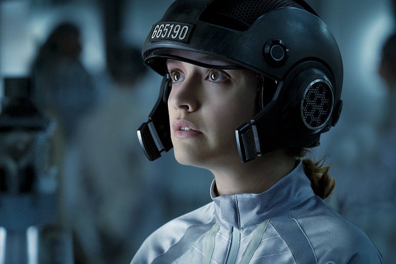 Olivia Cooke as Art3mis in Ready Player One.