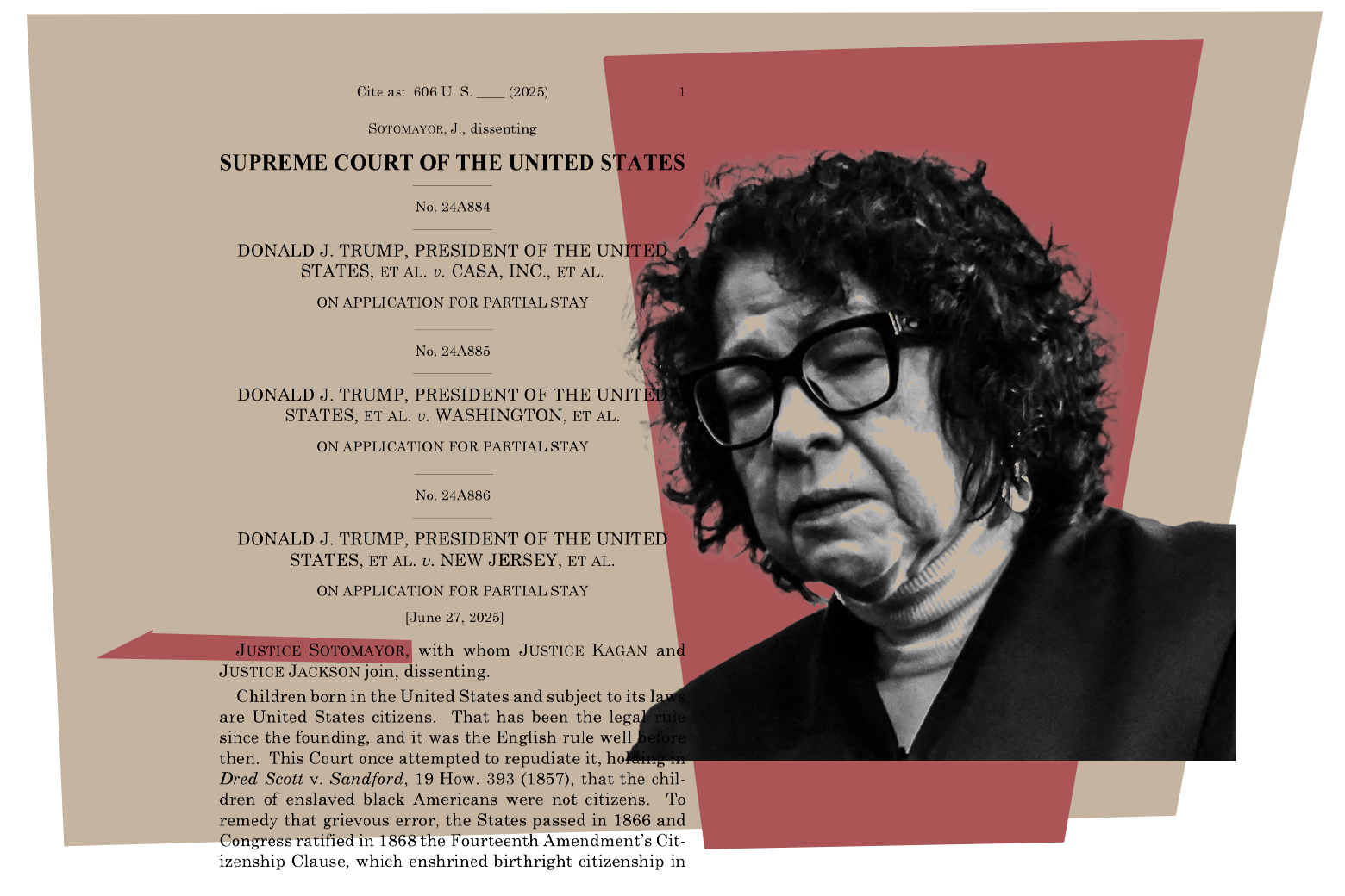 Sonia Sotomayor Puts It Clearly: None of Our Rights Are Safe