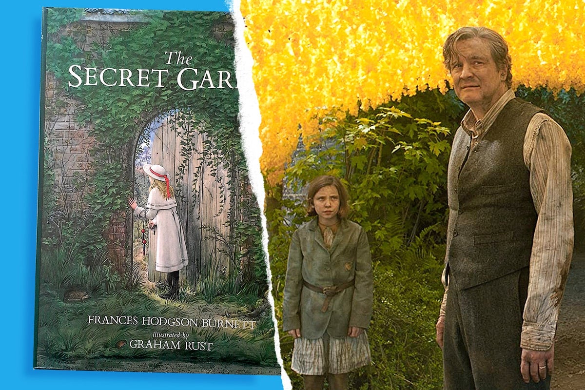 The Secret Garden movie vs. book: how the Colin Firth–starring adaptation  compares with Frances Hodgson Burnett's novel.