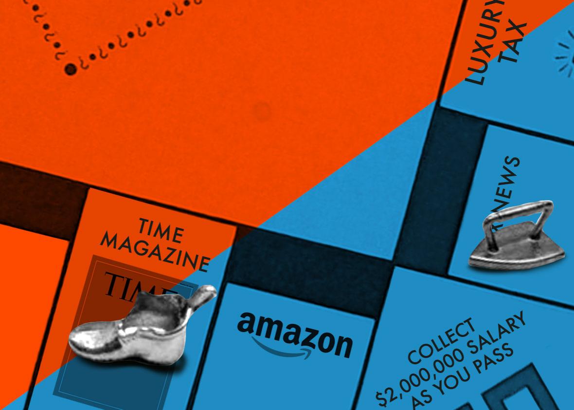 MONOPLY of news outlets.