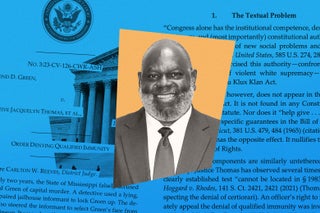 A photo collage combining an image of Judge Carlton Reeves, <a href=
