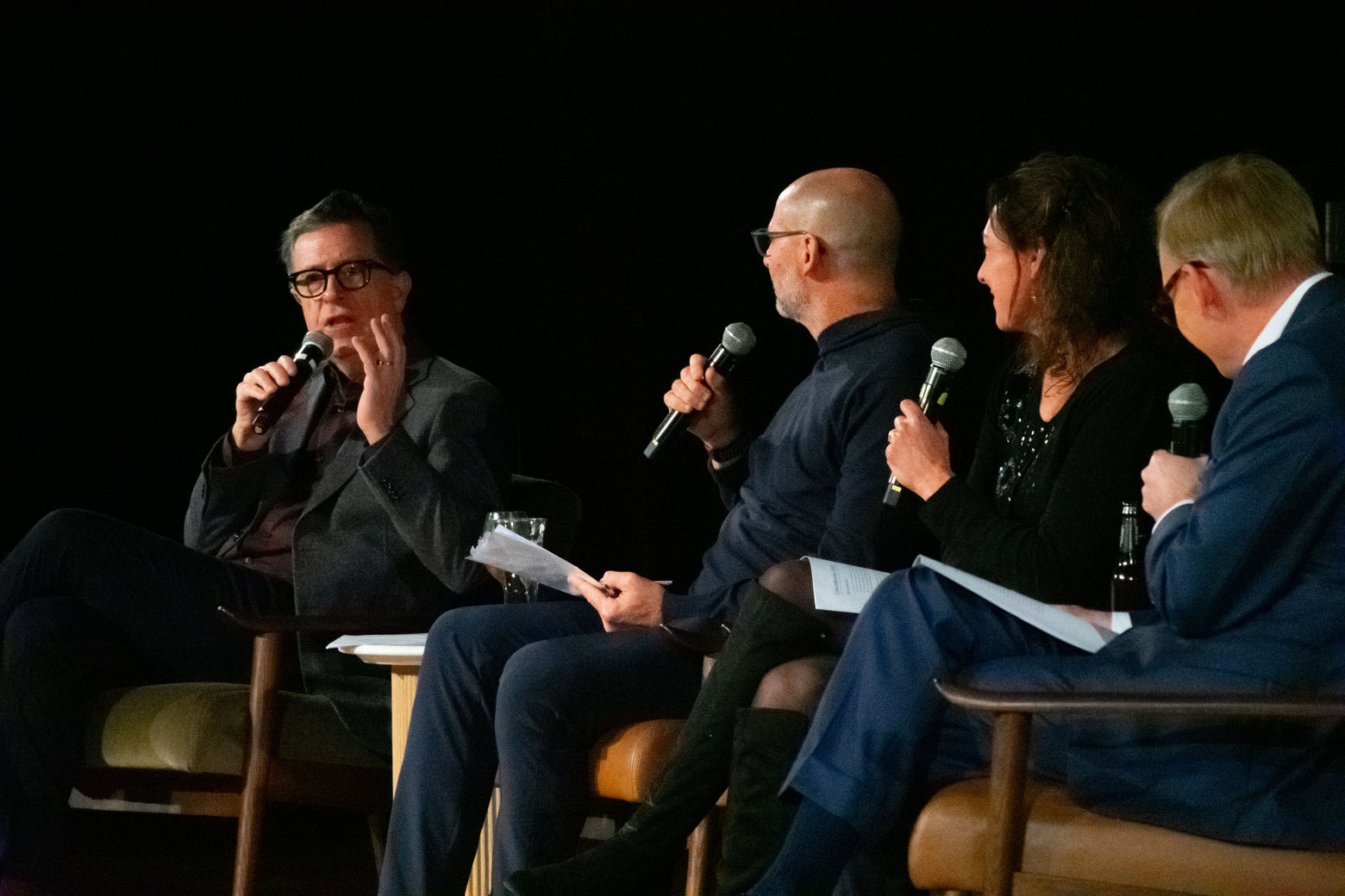 Watch the Political Gabfest's 20th Anniversary Show with Stephen Colbert