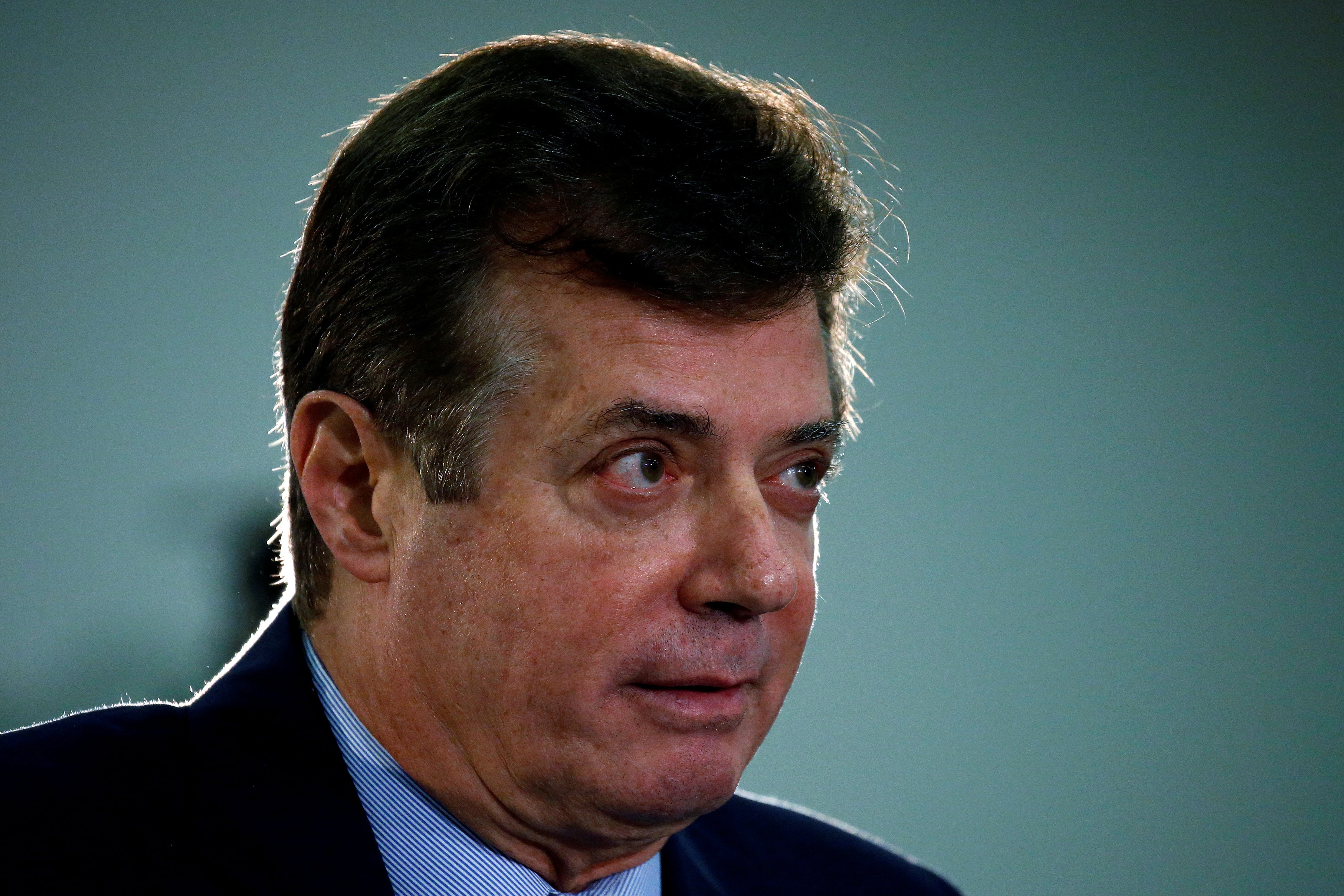 Paul Manafort speaks at a press conference at the Republican Convention in Cleveland, U.S., July 19, 2016. 