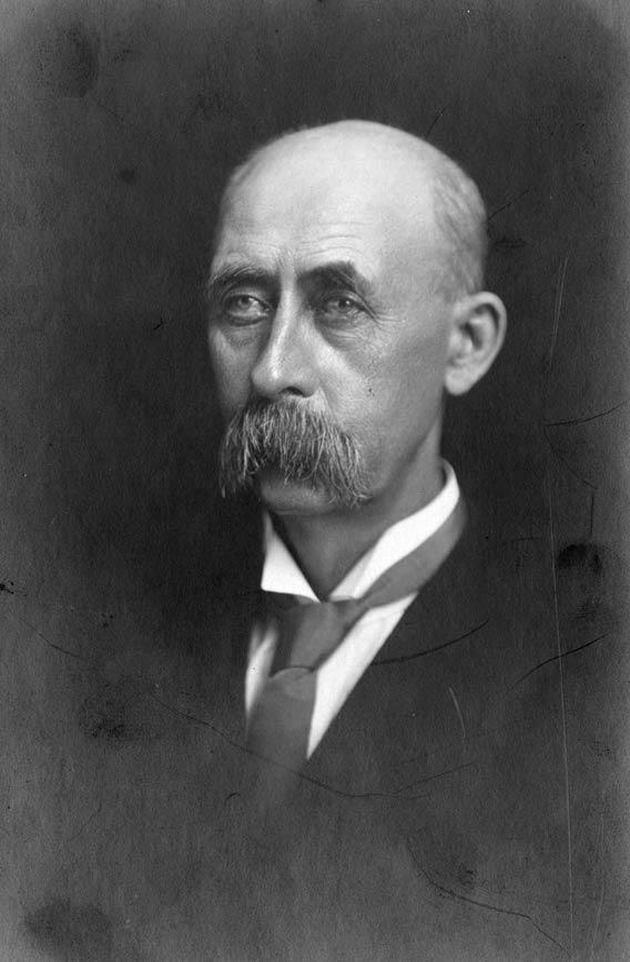 An undated portrait of Deacon White.
