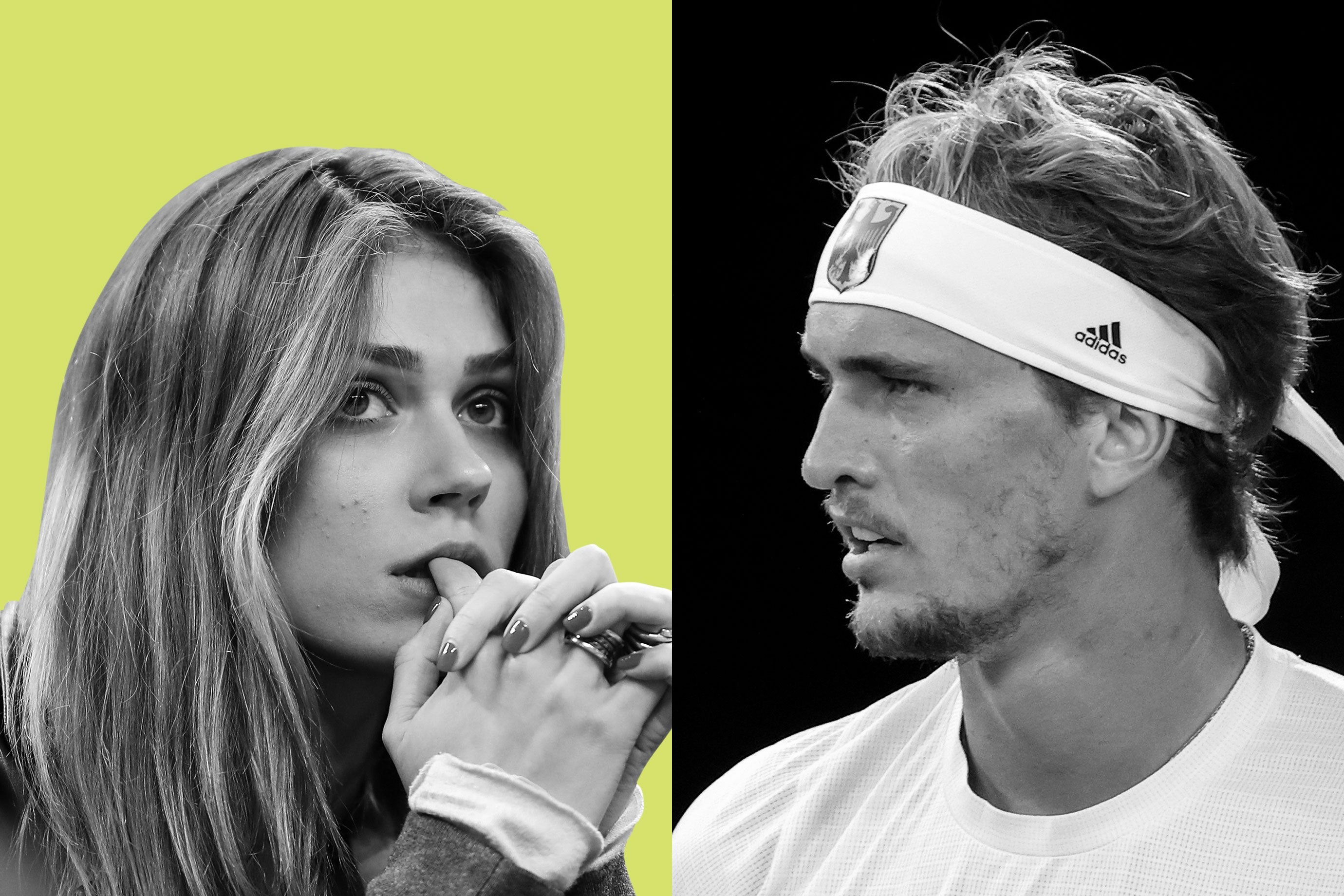 Alexander Zverev Domestic abuse allegations by Olga Sharypova. picture pic