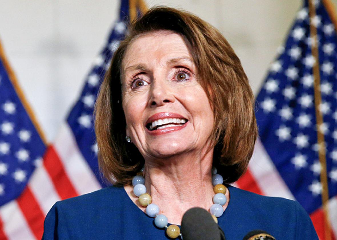 How Nancy Pelosi won (and spun) the race for House Democratic leadership.