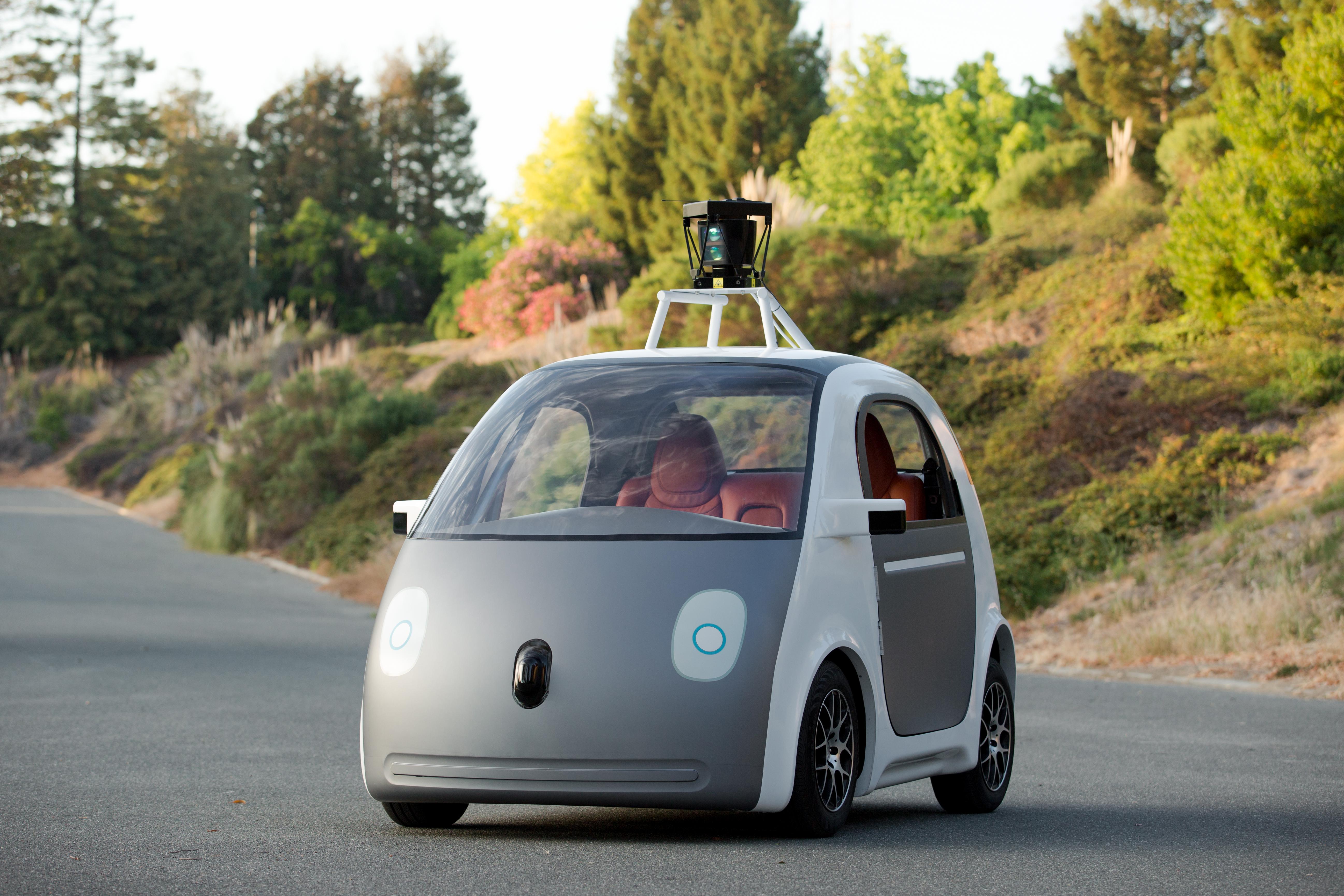 Google's new self-driving car doesn't require a driver at all.