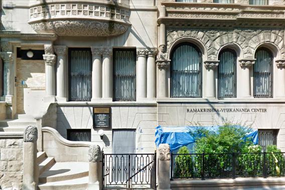 The New York headquarters of the Ramakrishna-Vivekananda Society.